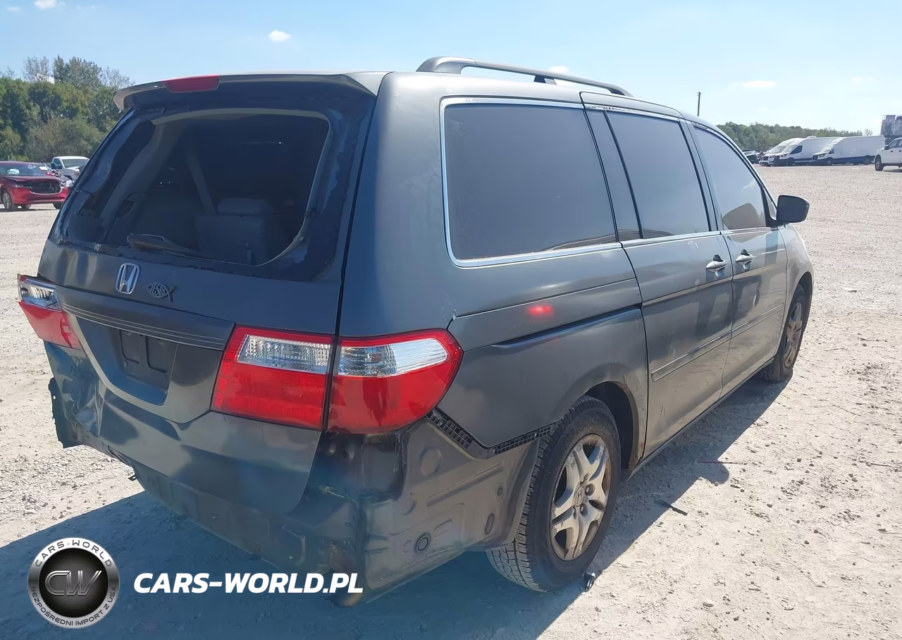 2007 Honda Odyssey Ex-L VIN:5FNRL38677B459496 - 4