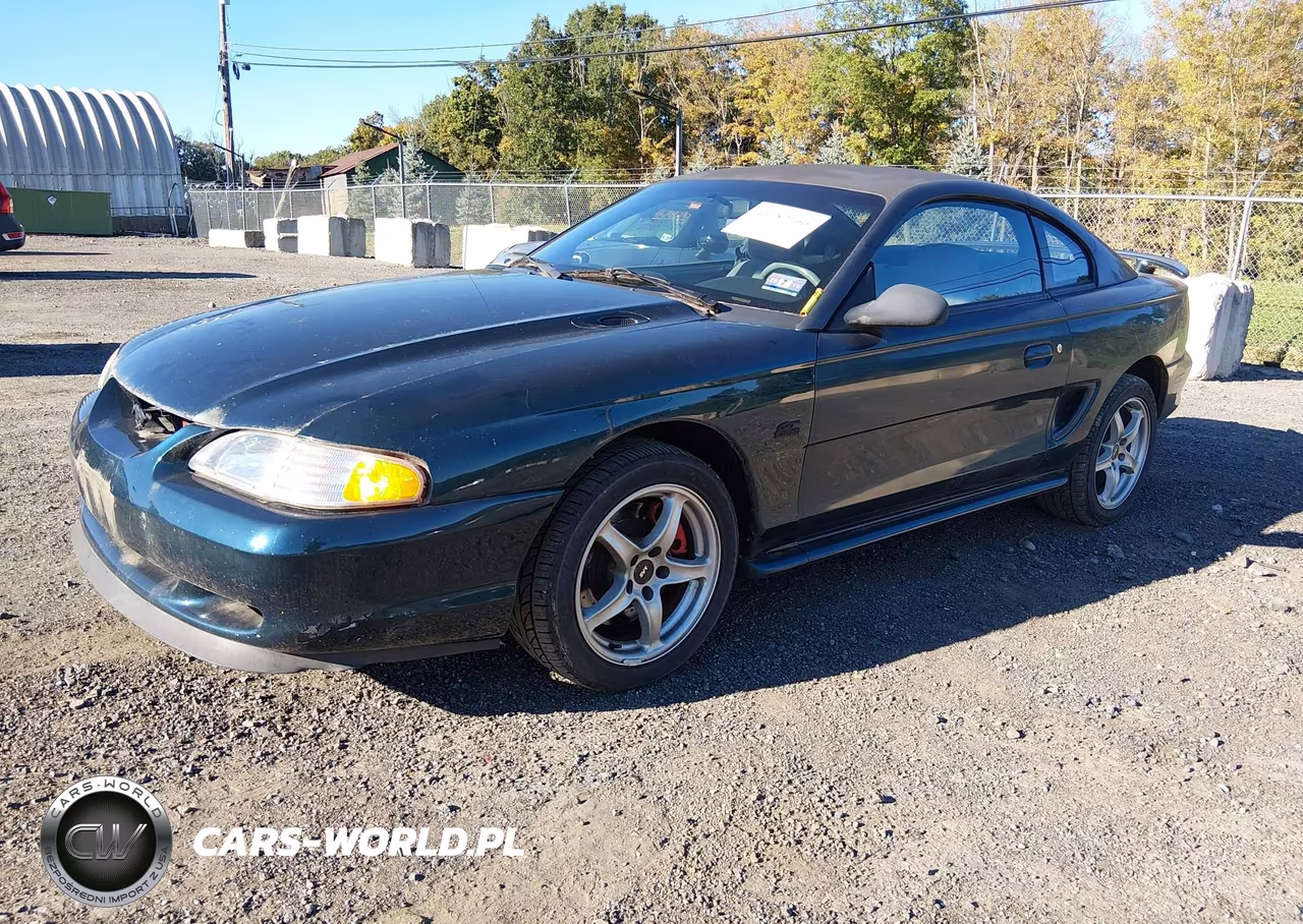 1995 Ford Mustang Gt-Gts VIN:1FALP42T7SF154511 - 2