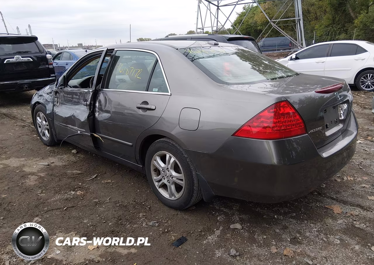 2007 Honda Accord 2.4 Ex VIN:1HGCM568X7A140977 - 3