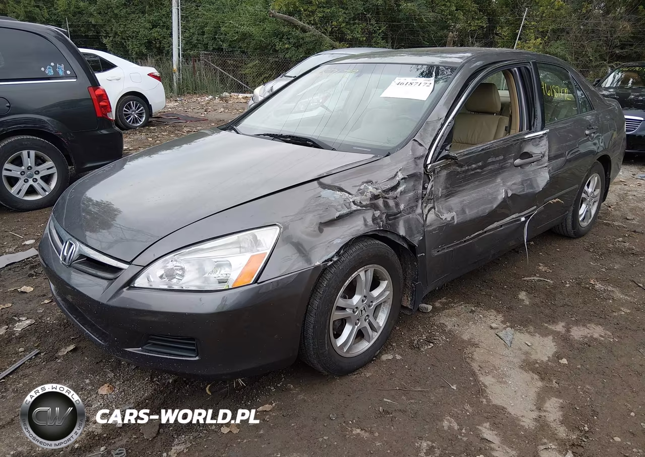 2007 Honda Accord 2.4 Ex VIN:1HGCM568X7A140977 - 6