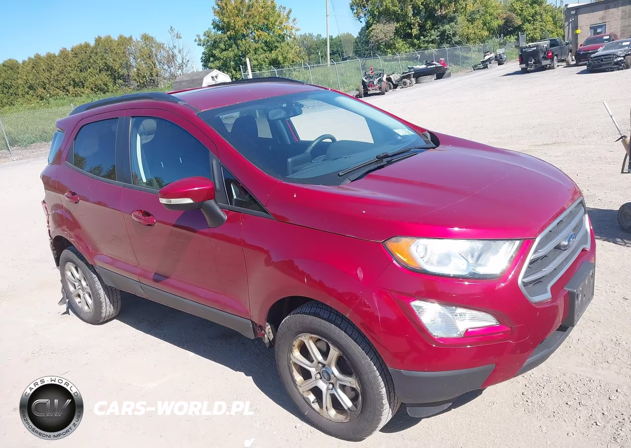 2019 Ford Ecosport Se VIN:MAJ6S3GL8KC251278 - 1