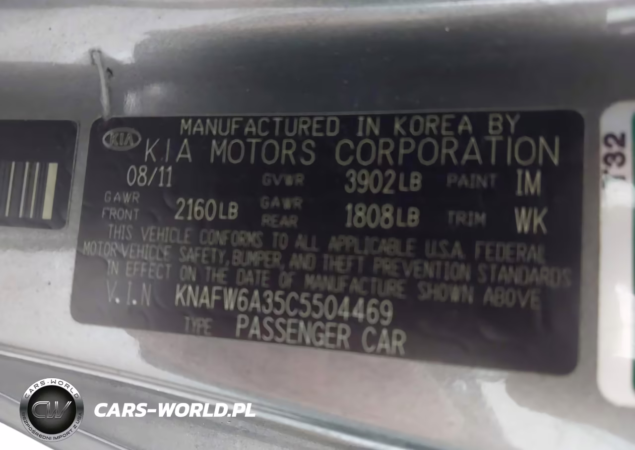 2012 Kia Forte Koup Sx VIN:KNAFW6A35C5504469 - 9