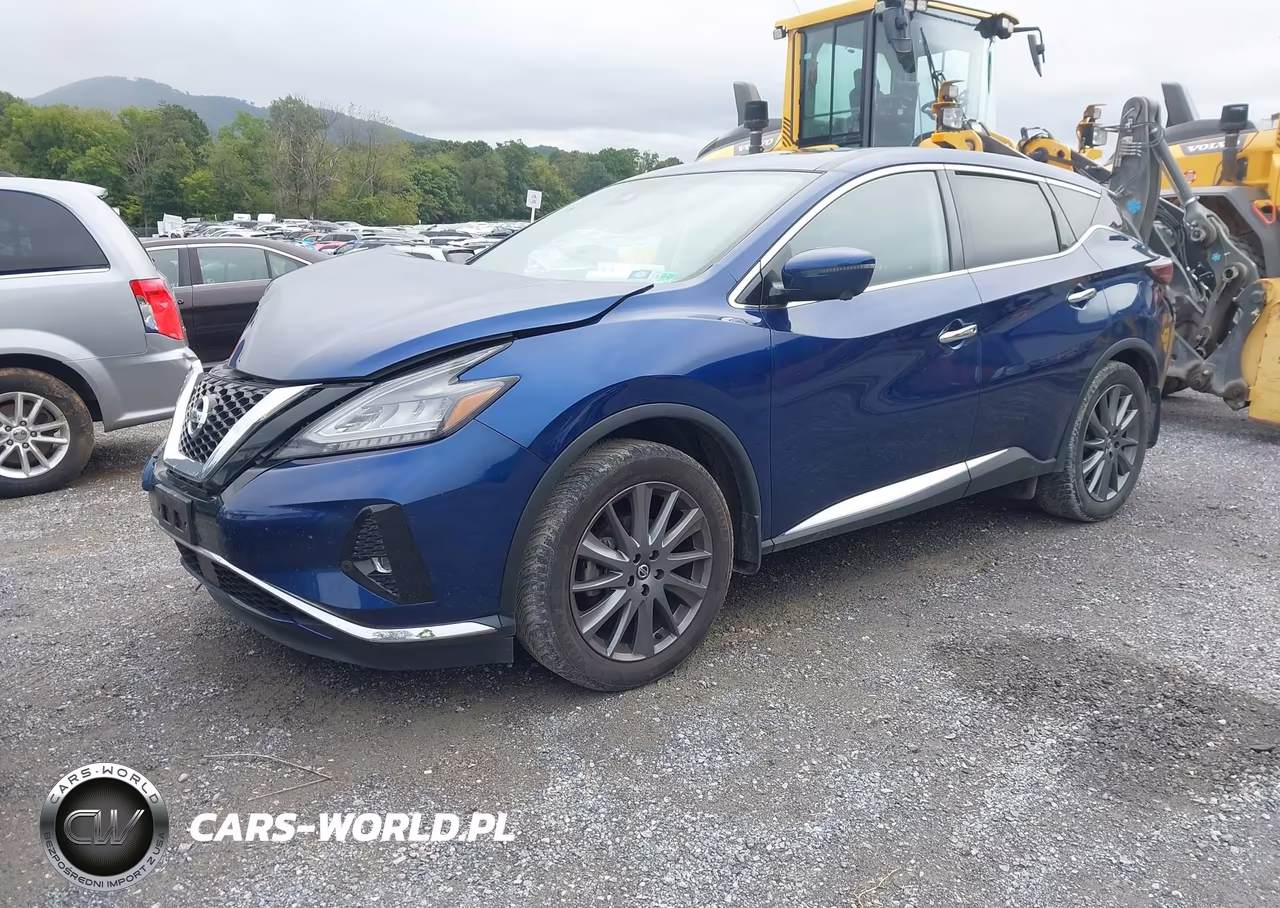 2021 Nissan Murano Sv Intelligent Awd VIN:5N1AZ2BS2MC127336 - 2