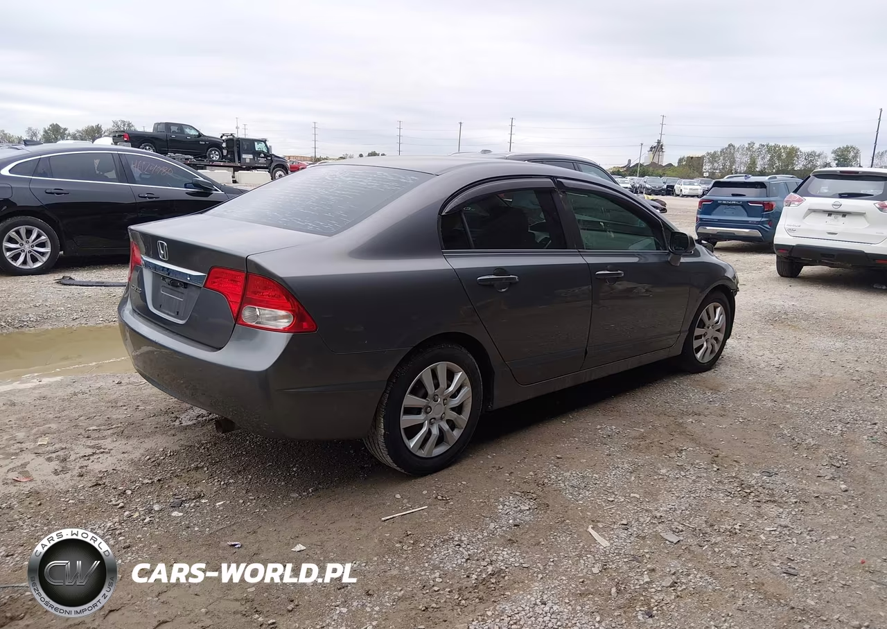 2009 Honda Civic Sdn Lx VIN:1HGFA16549L023052 - 4