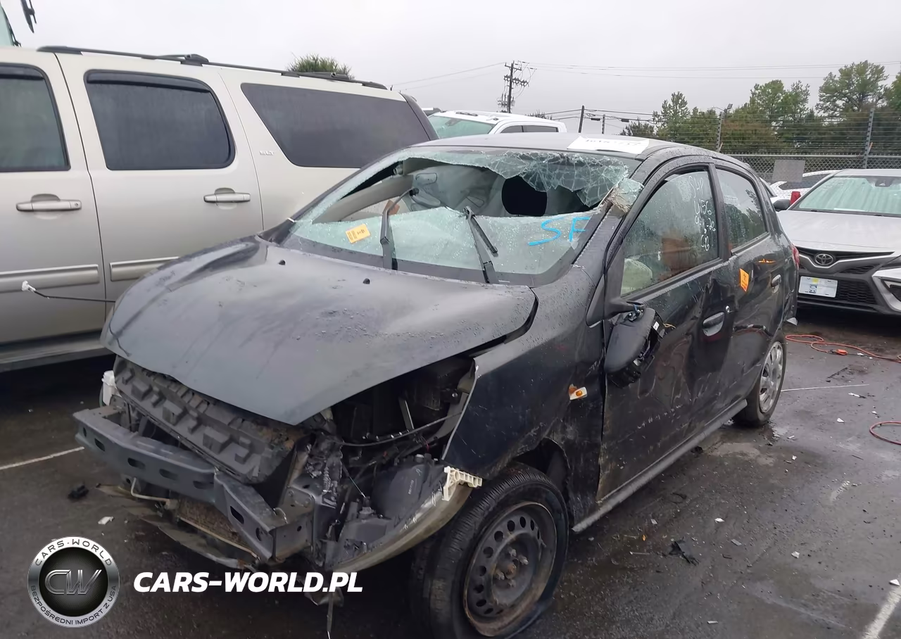 2015 Mitsubishi Mirage De-Rf VIN:ML32A3HJ9FH014156 - 2