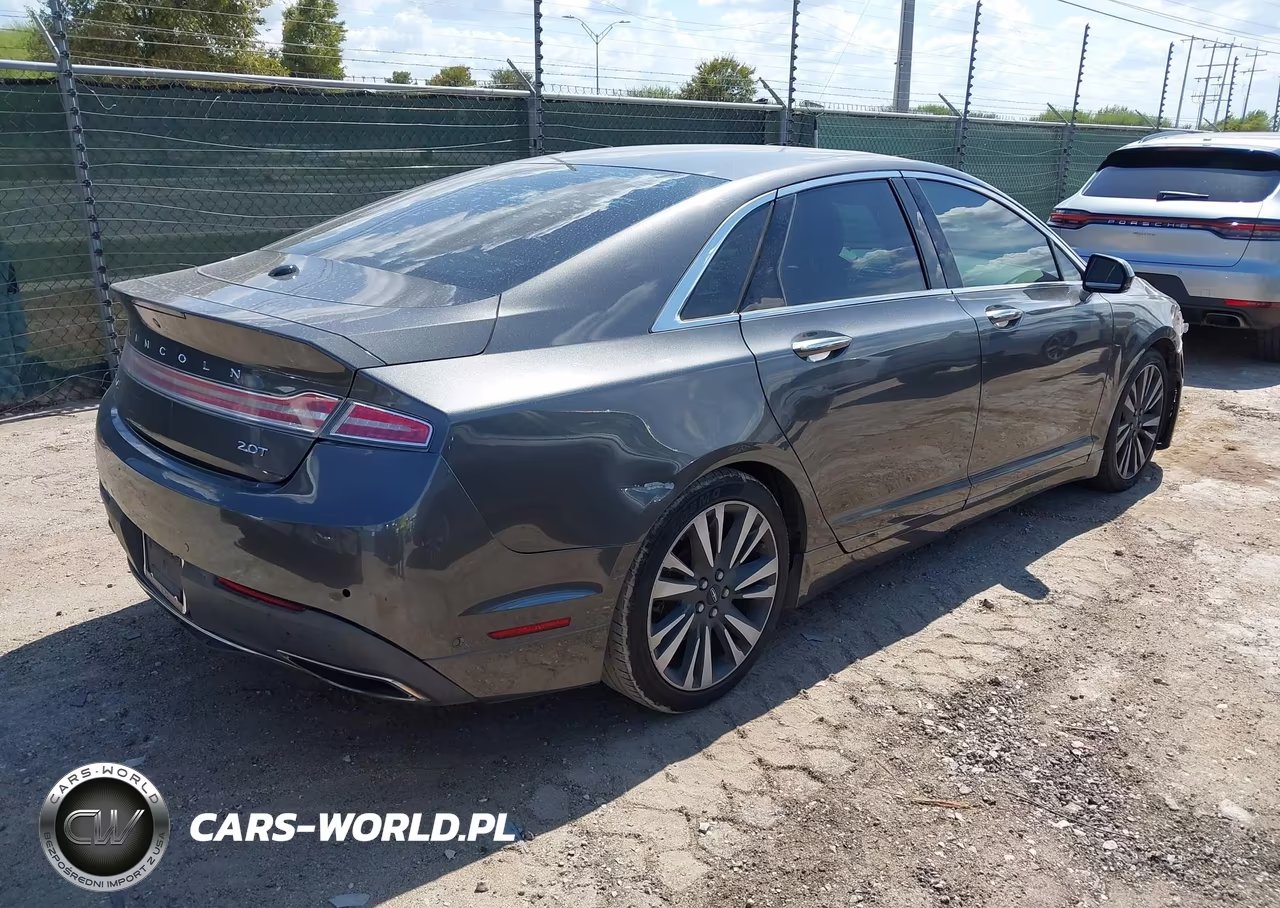 2019 Lincoln Mkz Reserve Ii VIN:3LN6L5E90KR602580 - 4