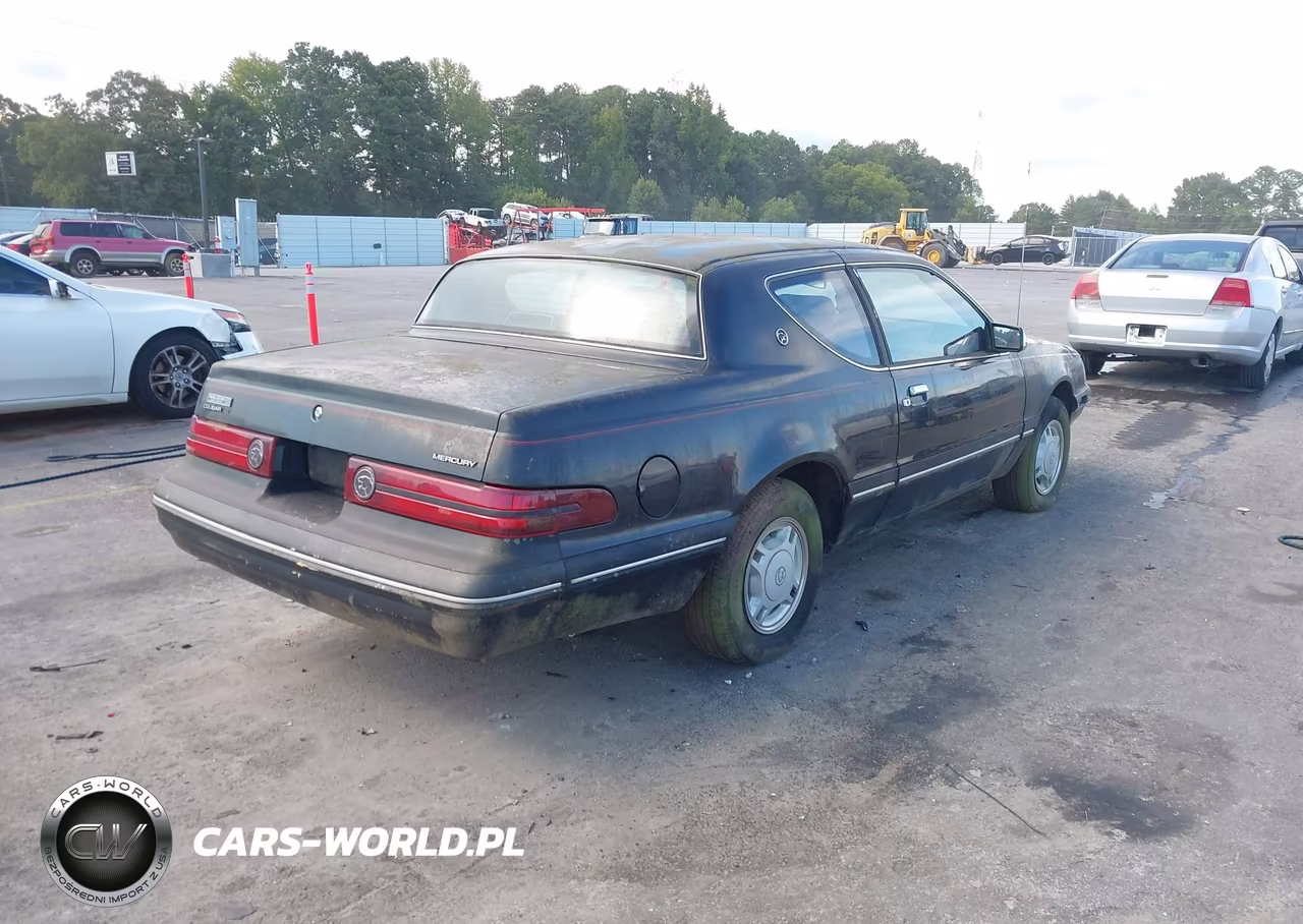 1988 Mercury Cougar Ls VIN:1MEBM60F6JH660677 - 4