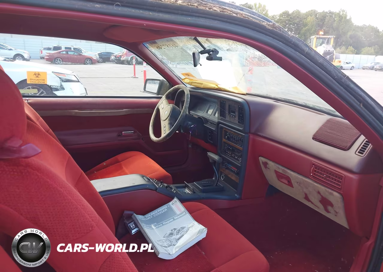 1988 Mercury Cougar Ls VIN:1MEBM60F6JH660677 - 5