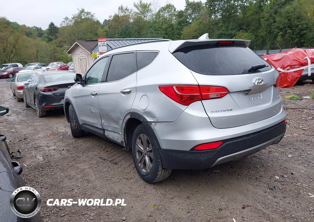 2014 Hyundai Santa Fe Sport 2.4L VIN:5XYZU3LB1EG155796 - 3