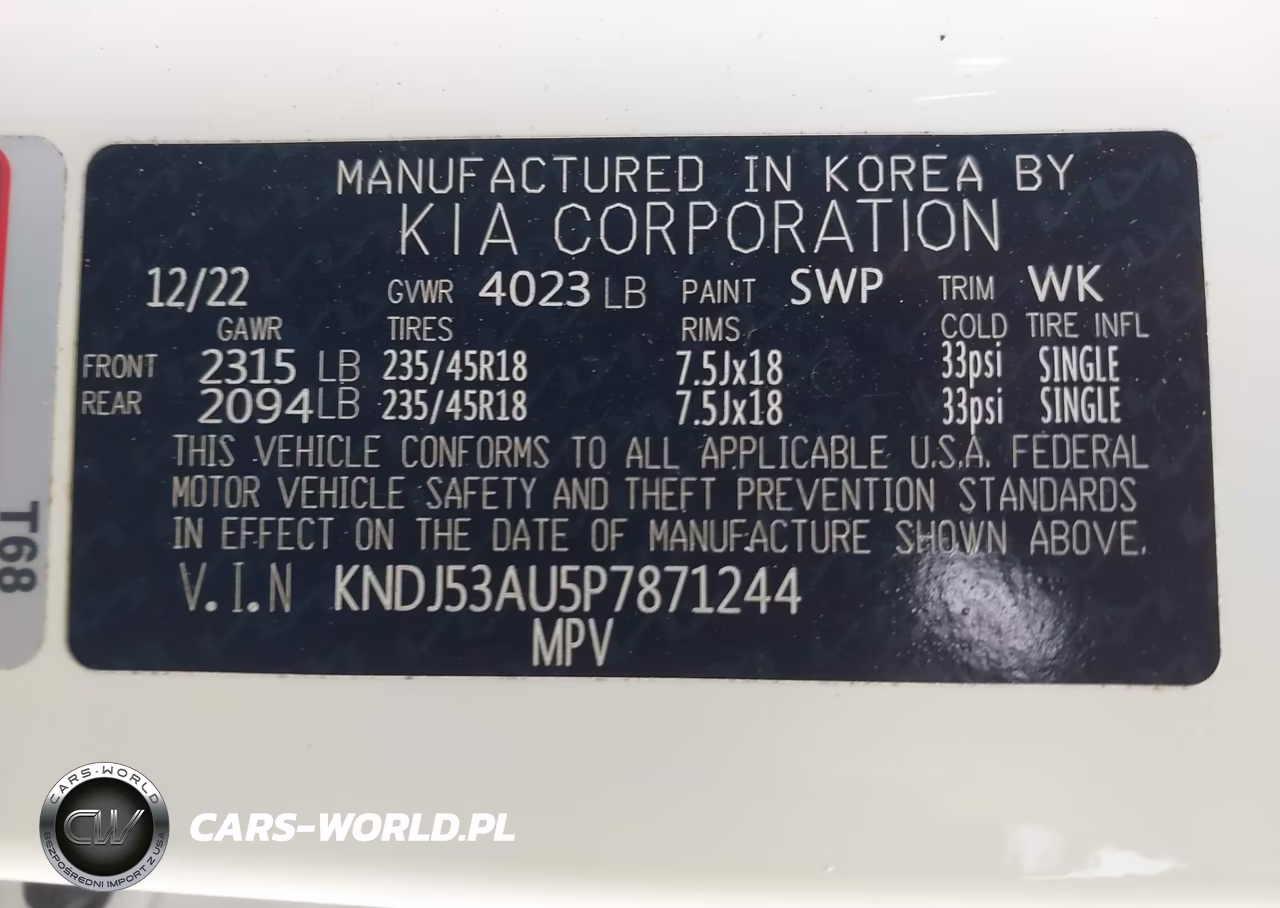 2023 Kia Alma Gt-Line VIN:KNDJ53AU5P7871244 - 9