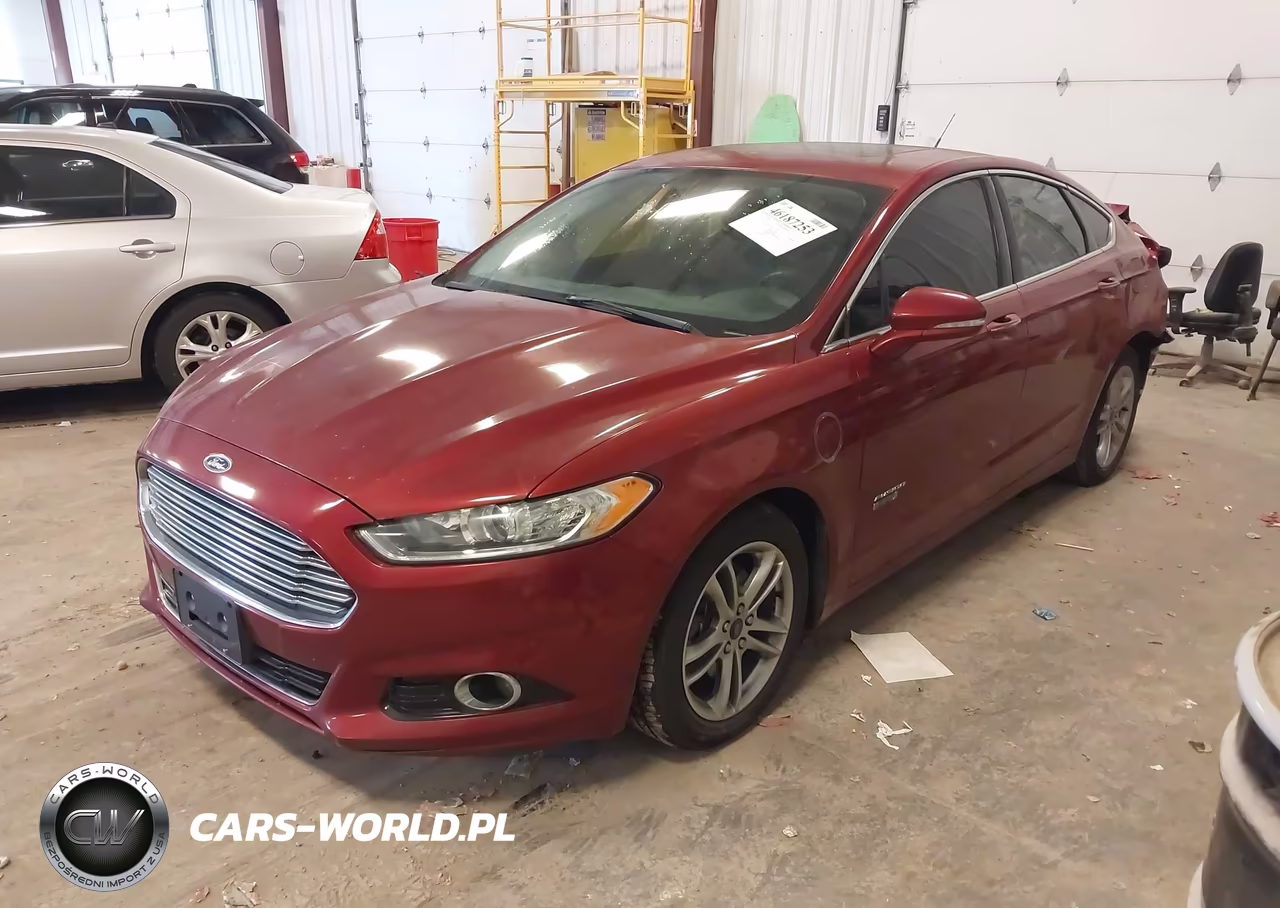2016 Ford Fusion Energi Titanium VIN:3FA6P0SU3GR115343 - 2