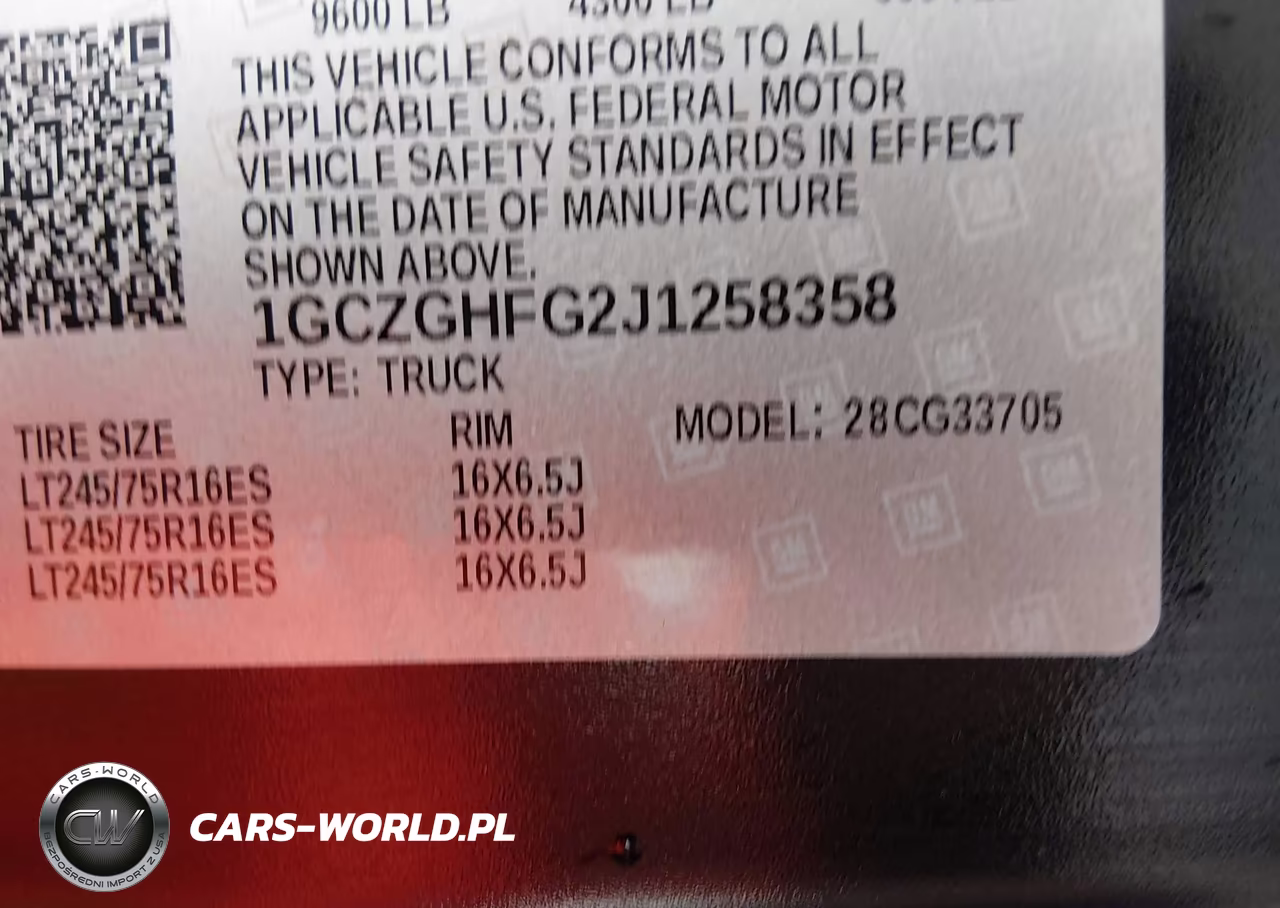 2018 Chevrolet Express 3500 Work Van VIN:1GCZGHFG2J1258358 - 9