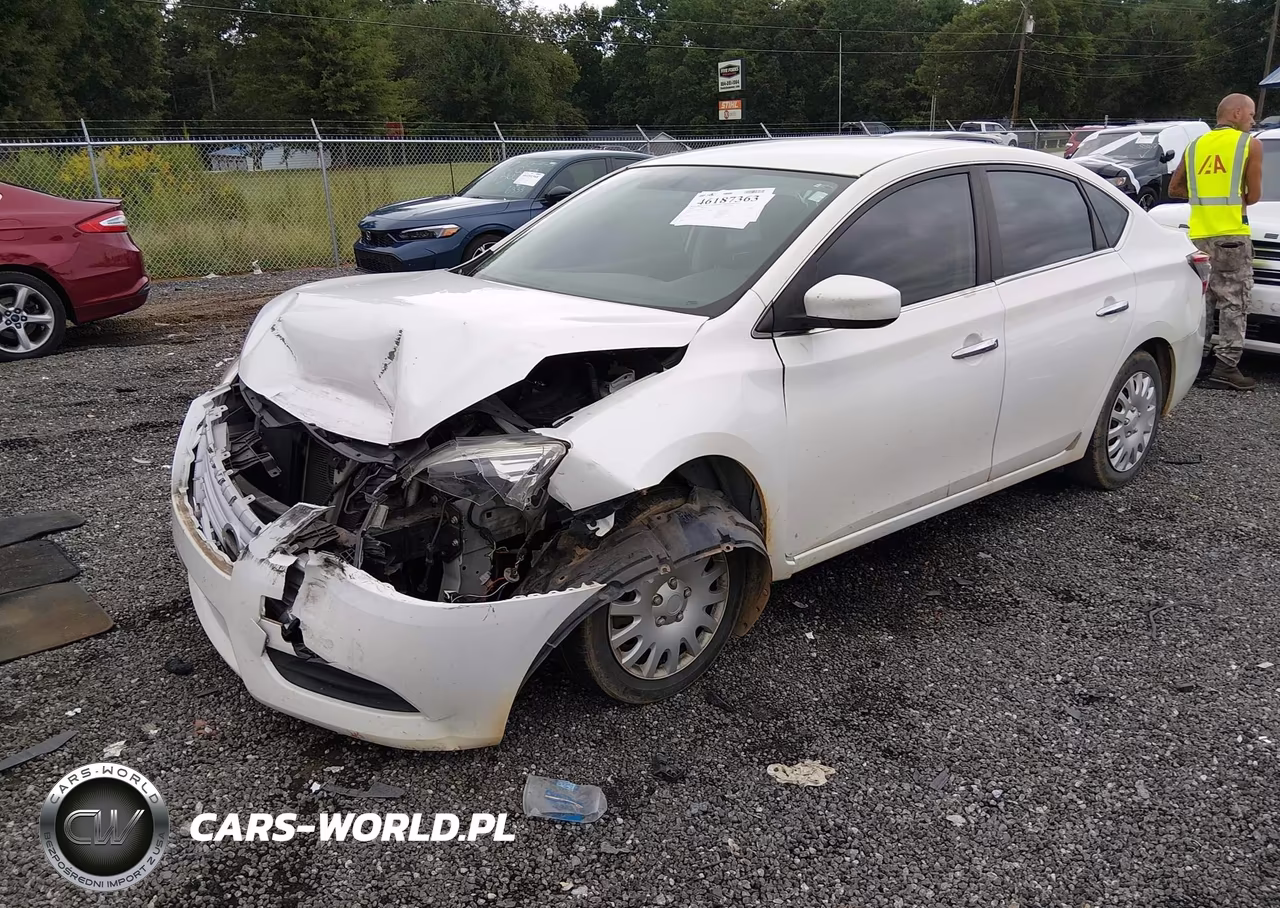 2014 Nissan Sentra Fe+ S-Fe+ Sv-S-Sl-Sr-Sv VIN:3N1AB7AP4EL637537 - 2
