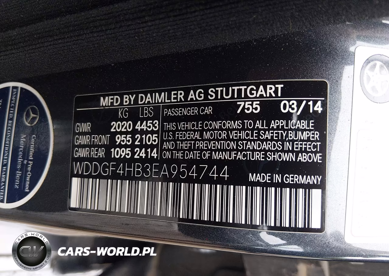 2014 Mercedes-Benz C 250 Sport VIN:WDDGF4HB3EA954744 - 9