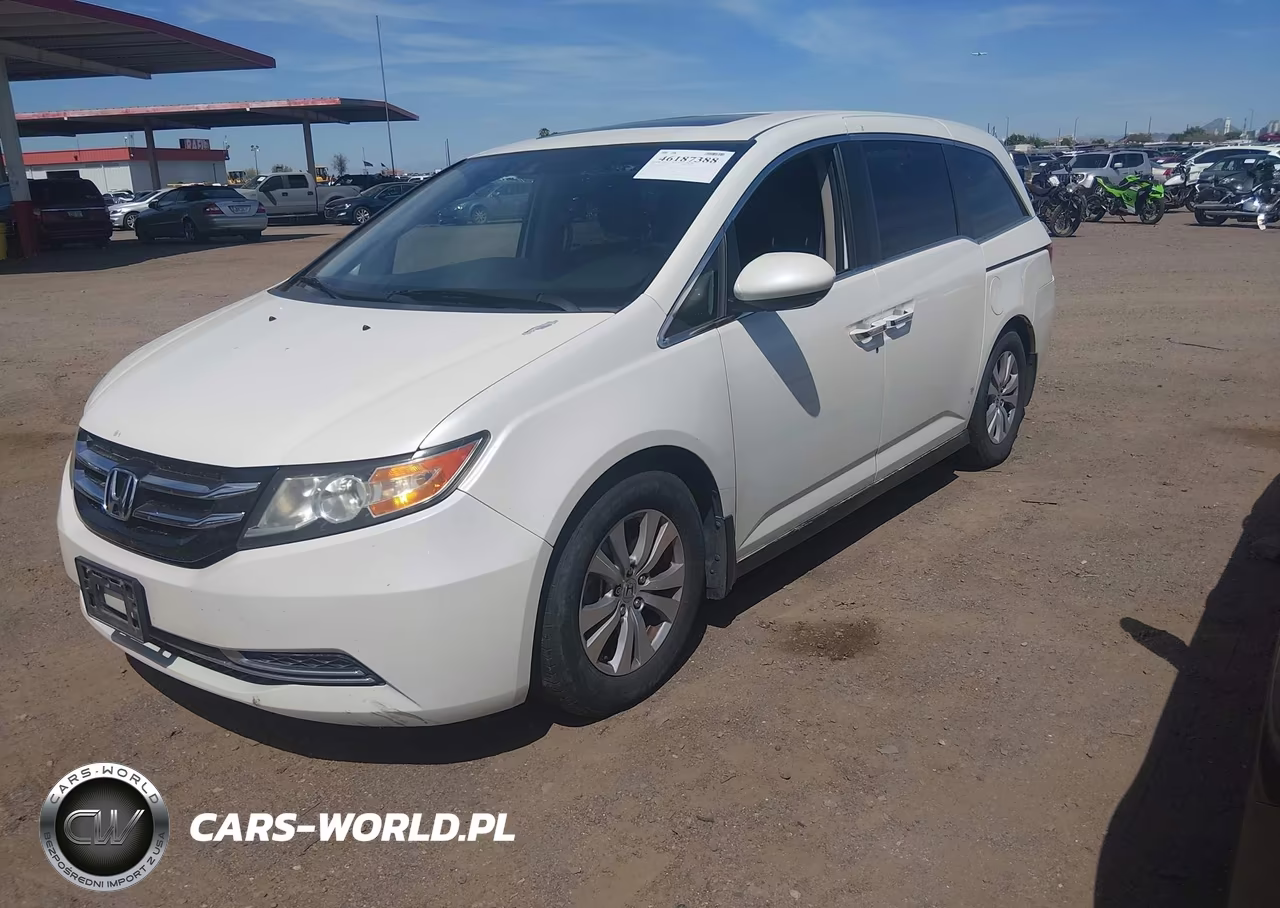 2014 Honda Odyssey Ex-L VIN:5FNRL5H67EB014619 - 2
