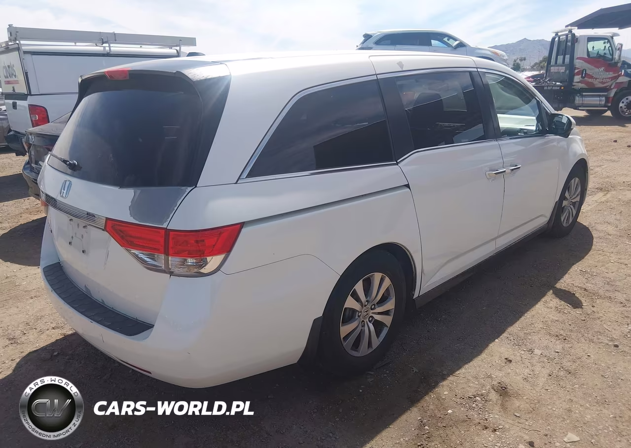 2014 Honda Odyssey Ex-L VIN:5FNRL5H67EB014619 - 4