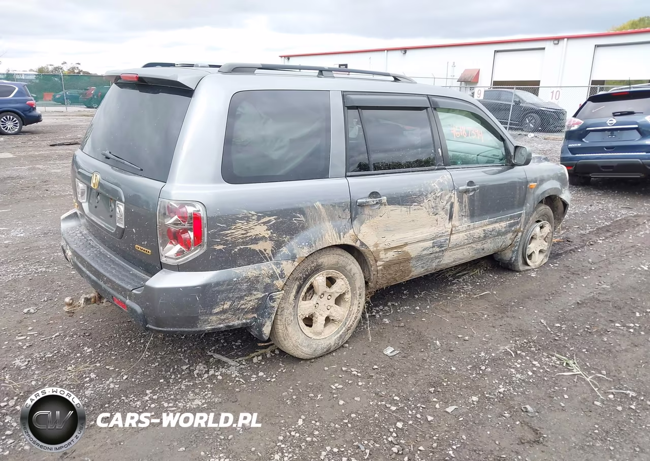 2008 Honda Pilot Ex-L VIN:5FNYF18508B019877 - 4
