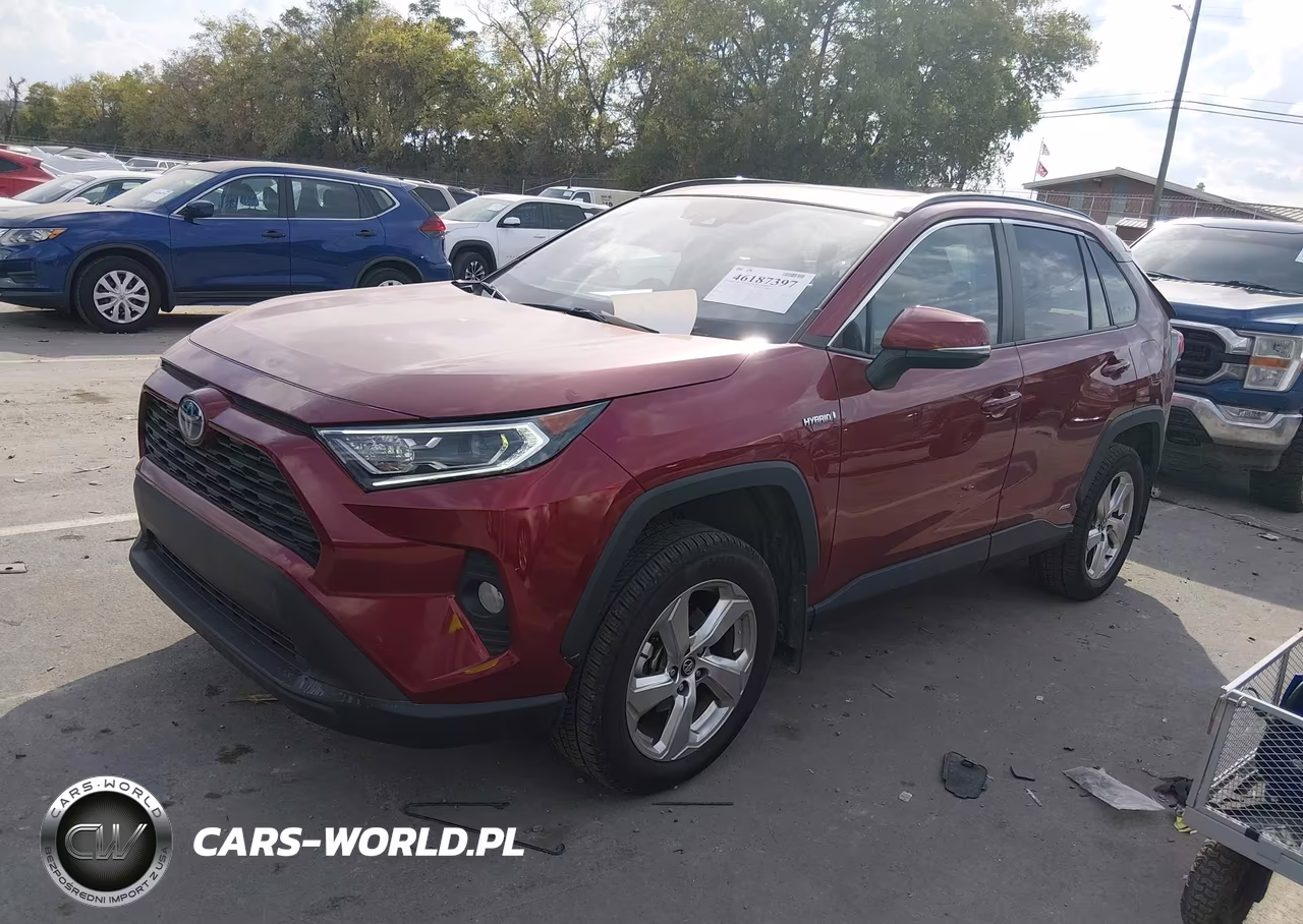 2021 Toyota Rav4 Hybrid Xle Premium VIN:4T3B6RFV4MU008070 - 2