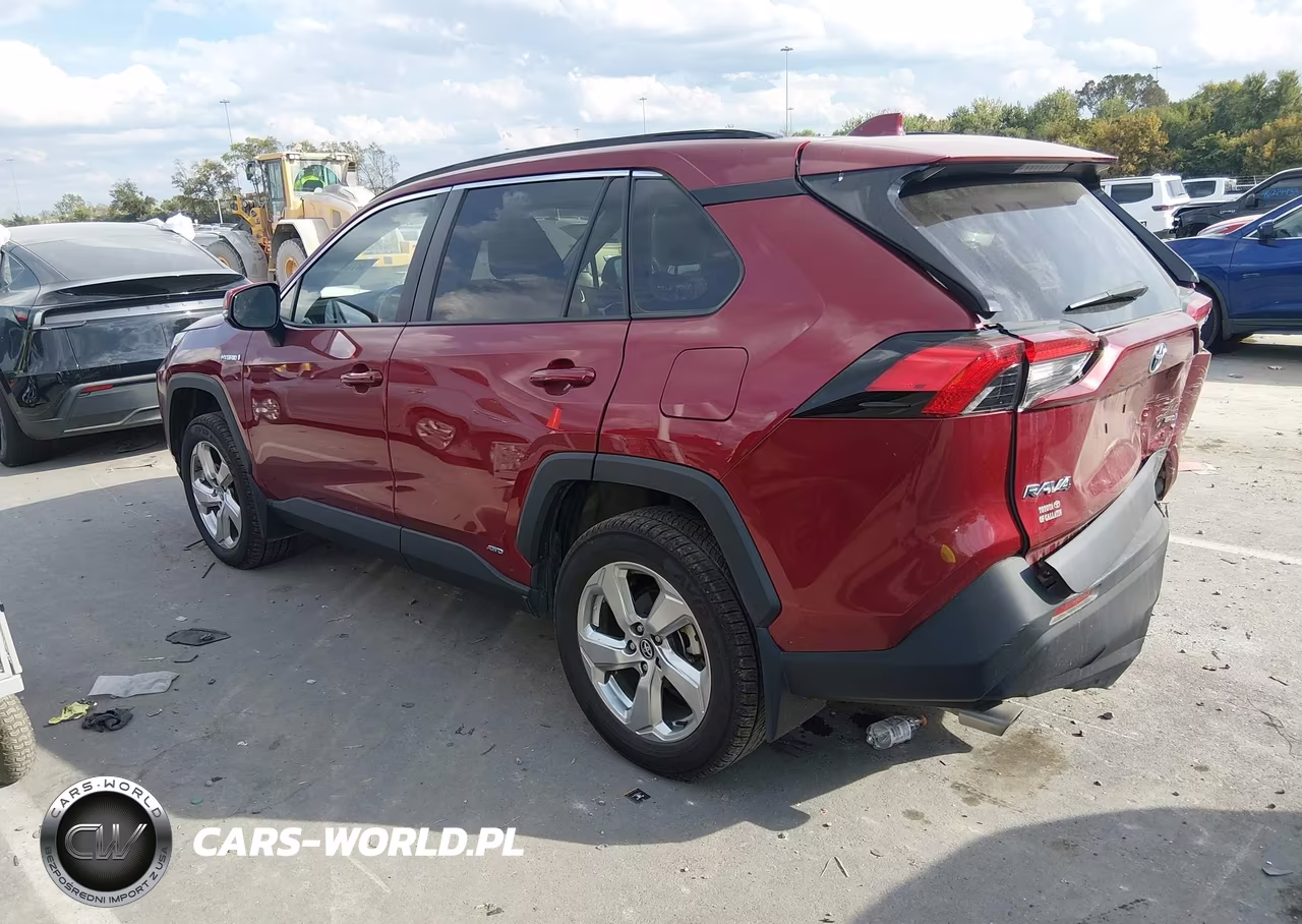 2021 Toyota Rav4 Hybrid Xle Premium VIN:4T3B6RFV4MU008070 - 3