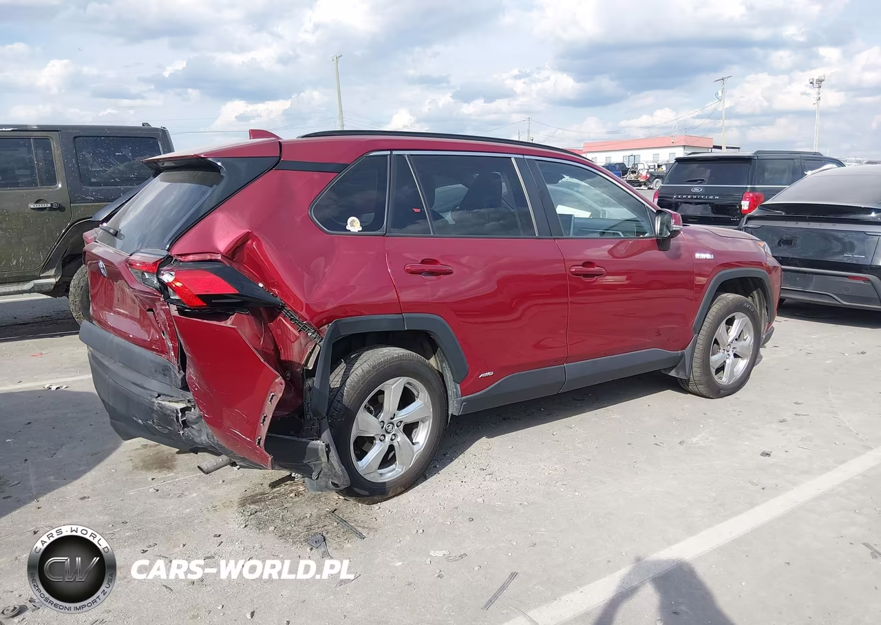 2021 Toyota Rav4 Hybrid Xle Premium VIN:4T3B6RFV4MU008070 - 4