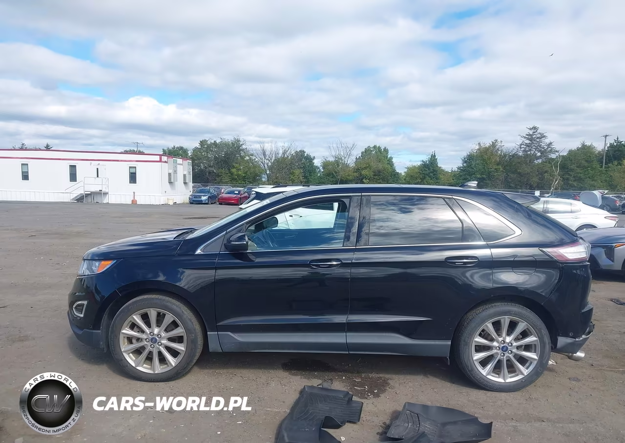 2017 Ford Edge Titanium VIN:2FMPK4K86HBB78228 - 14