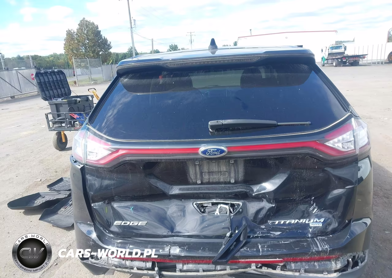 2017 Ford Edge Titanium VIN:2FMPK4K86HBB78228 - 16