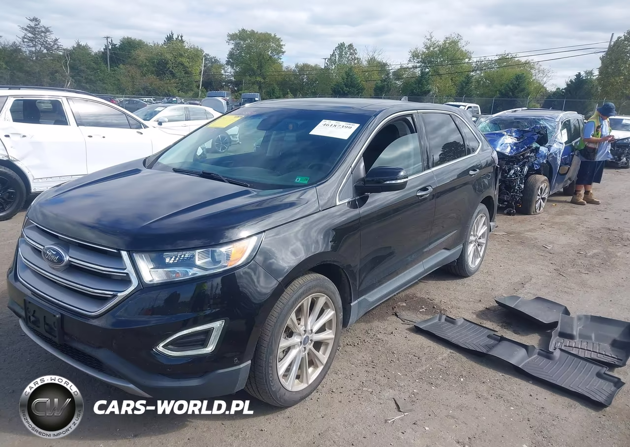 2017 Ford Edge Titanium VIN:2FMPK4K86HBB78228 - 2