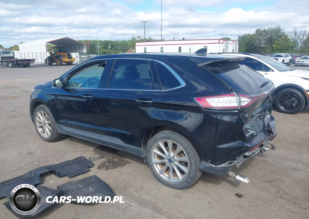2017 Ford Edge Titanium VIN:2FMPK4K86HBB78228 - 3
