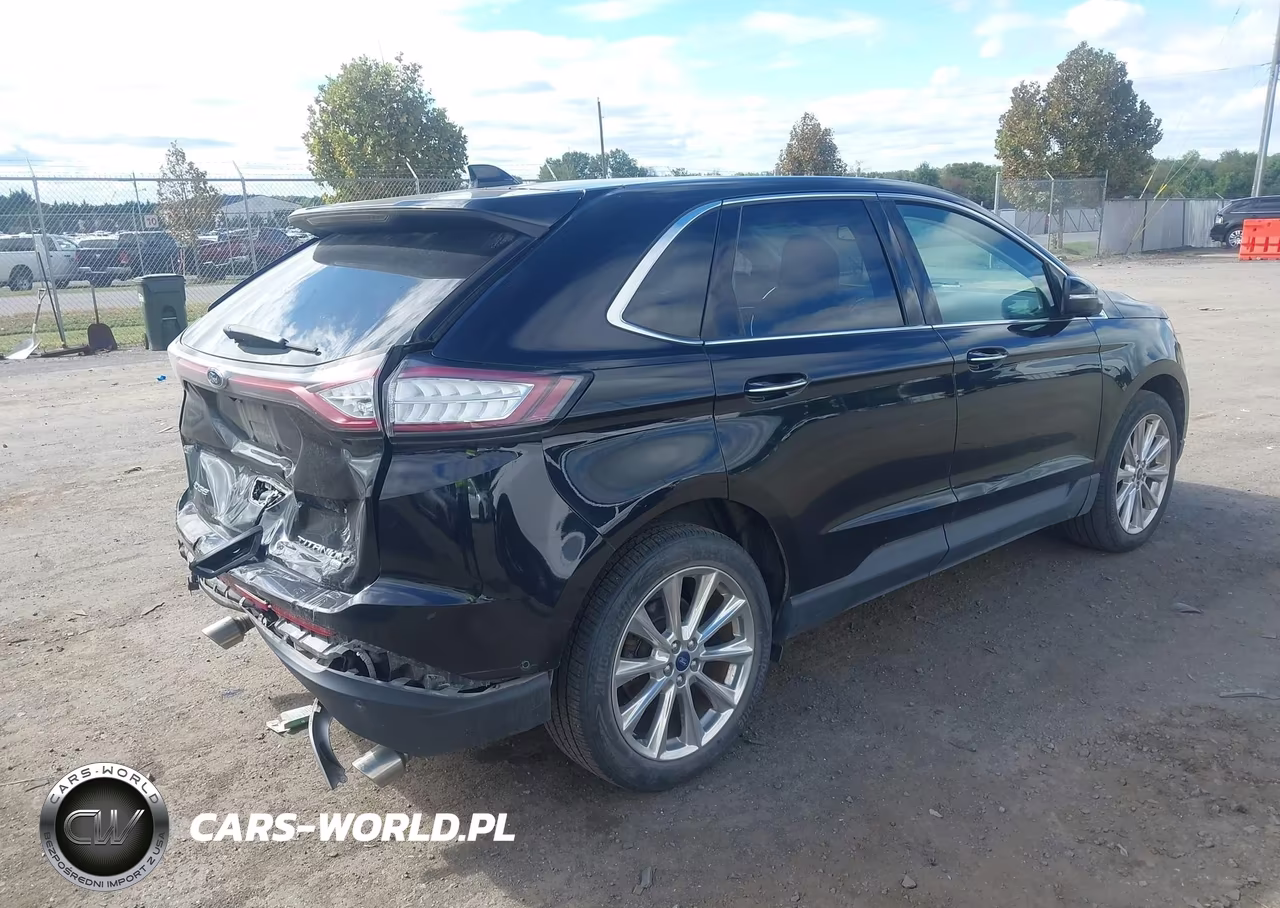 2017 Ford Edge Titanium VIN:2FMPK4K86HBB78228 - 4