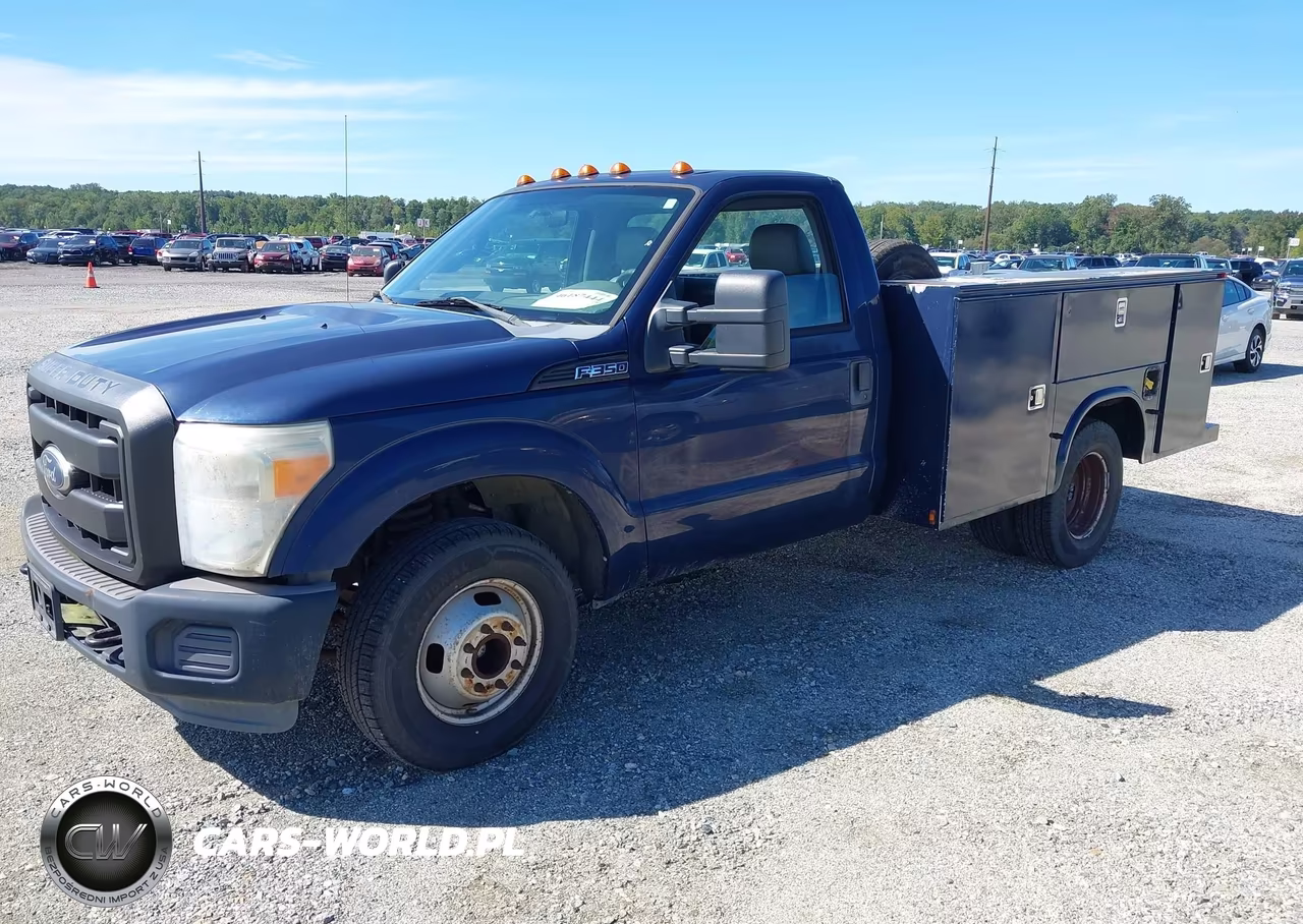 2011 Ford F-350 Chassis Xl VIN:1FDRF3G6XBEB01016 - 2