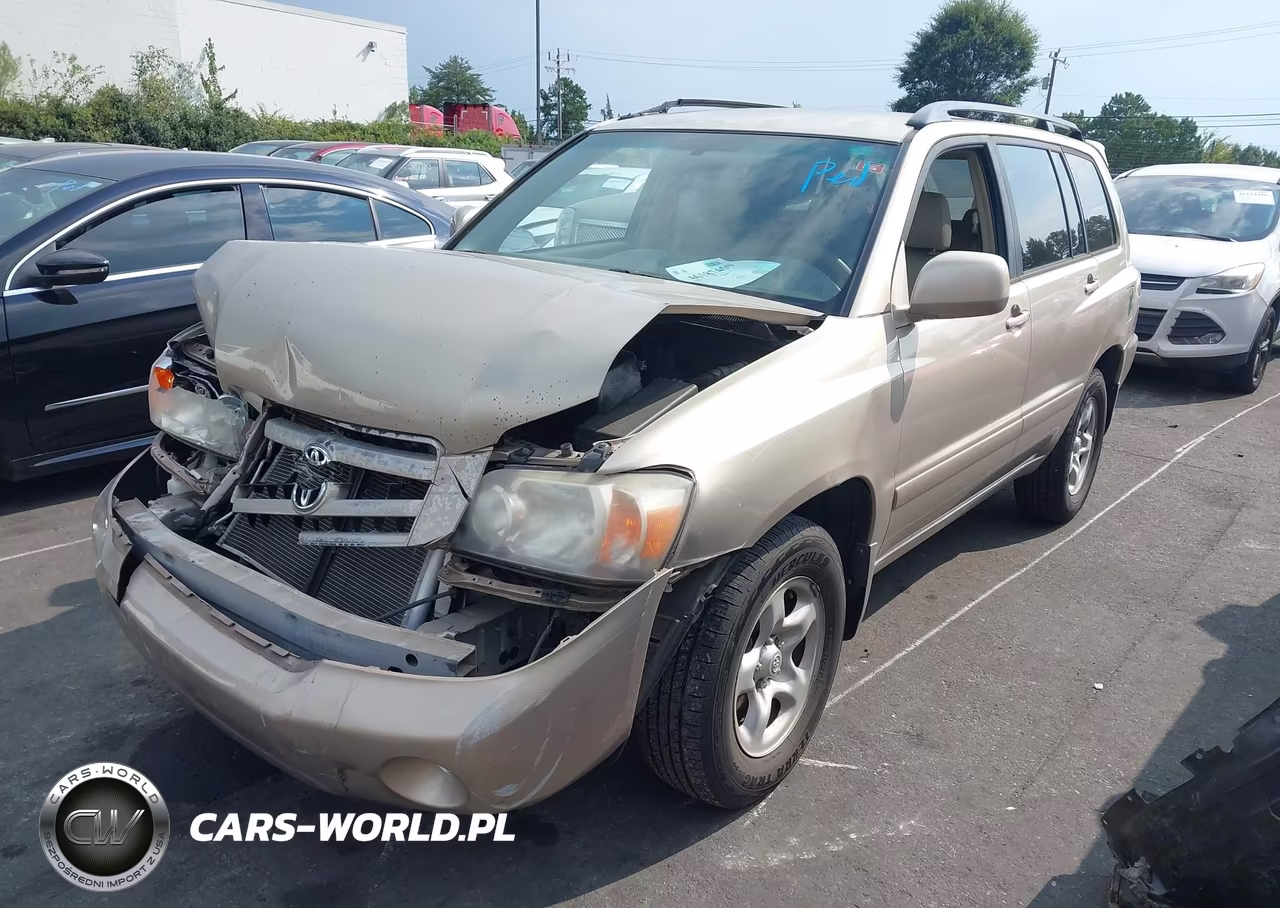 2007 Toyota Highlander VIN:JTEGD21A070164358 - 2
