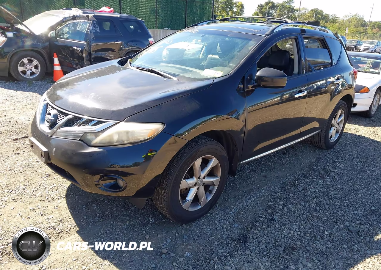 2009 Nissan Murano Sl VIN:JN8AZ18W59W207751 - 2