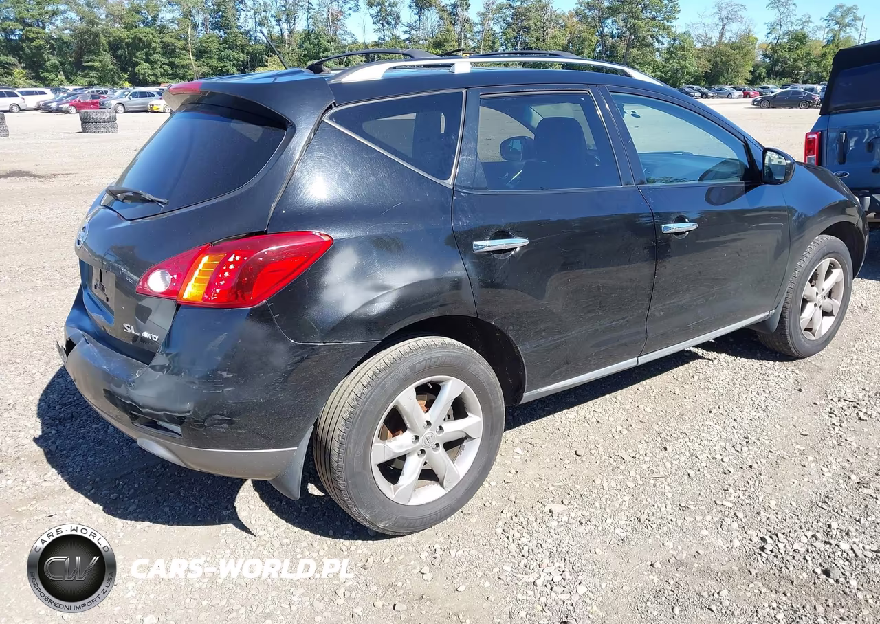 2009 Nissan Murano Sl VIN:JN8AZ18W59W207751 - 4