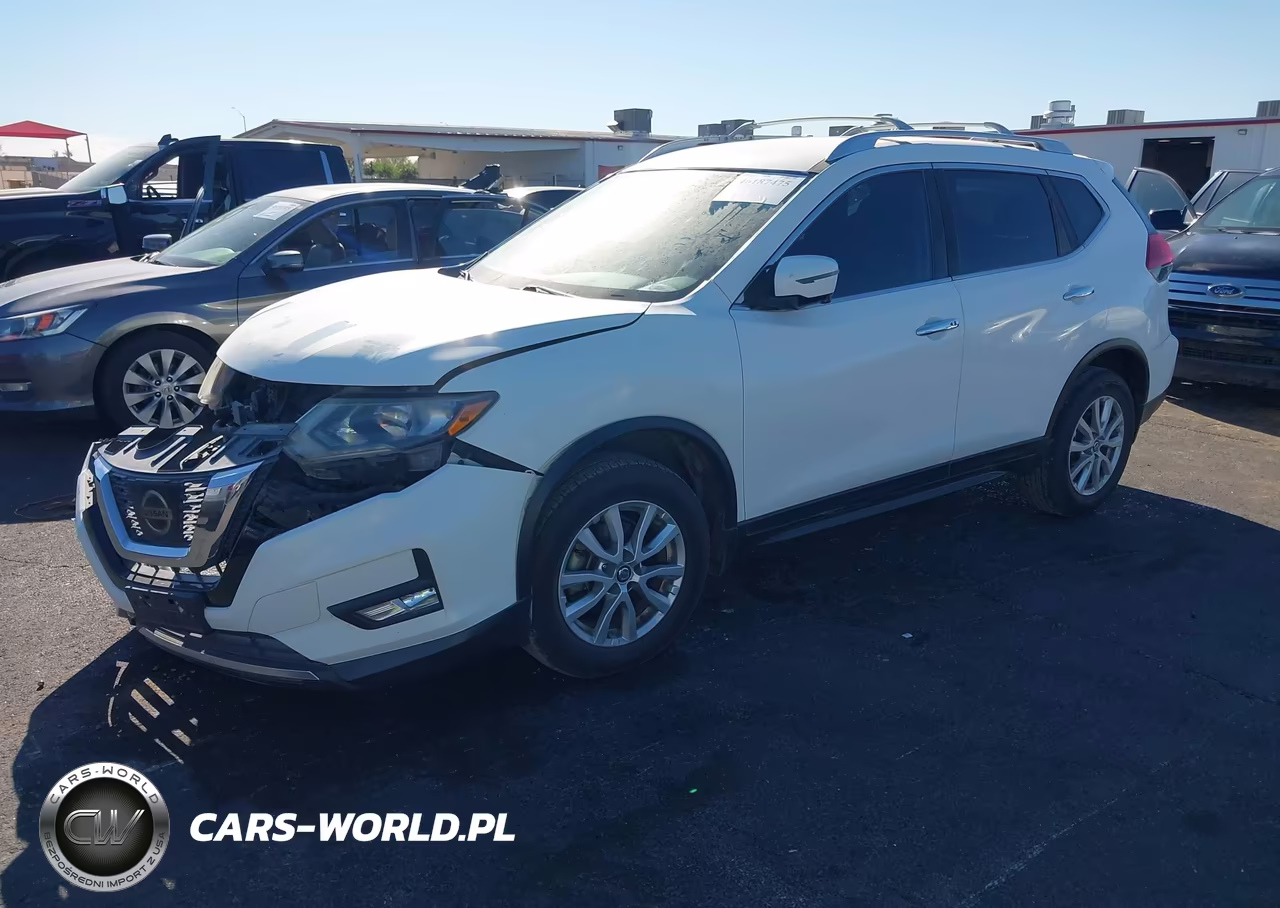 2017 Nissan Rogue Sv VIN:KNMAT2MV9HP571325 - 2