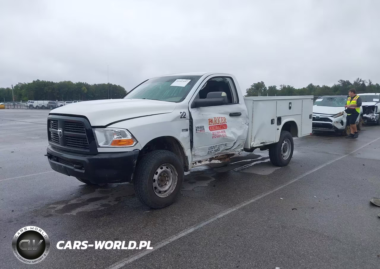 2012 Ram 2500 St VIN:3C6LD5AT0CG135879 - 2