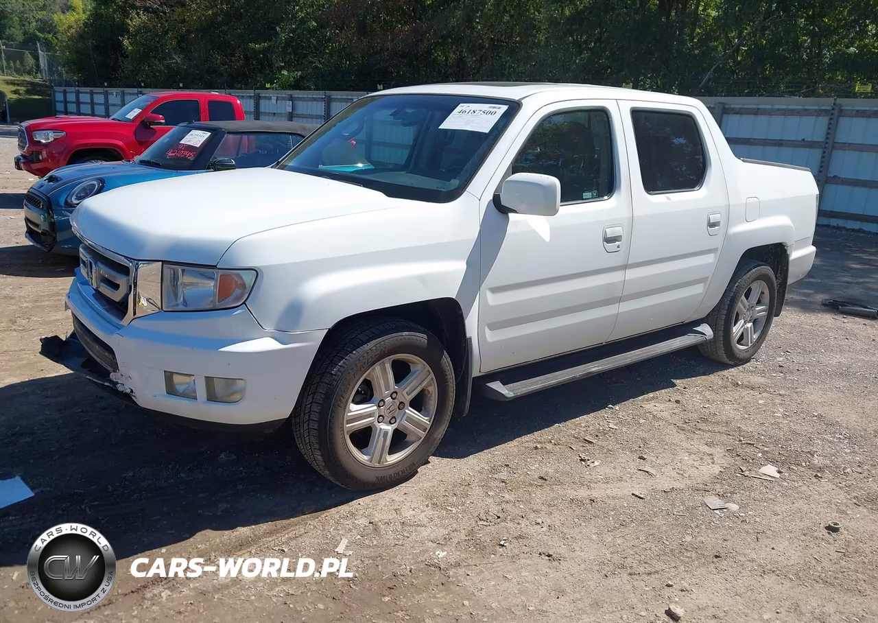 2010 Honda Ridgeline Rtl VIN:5FPYK1F58AB001400 - 2