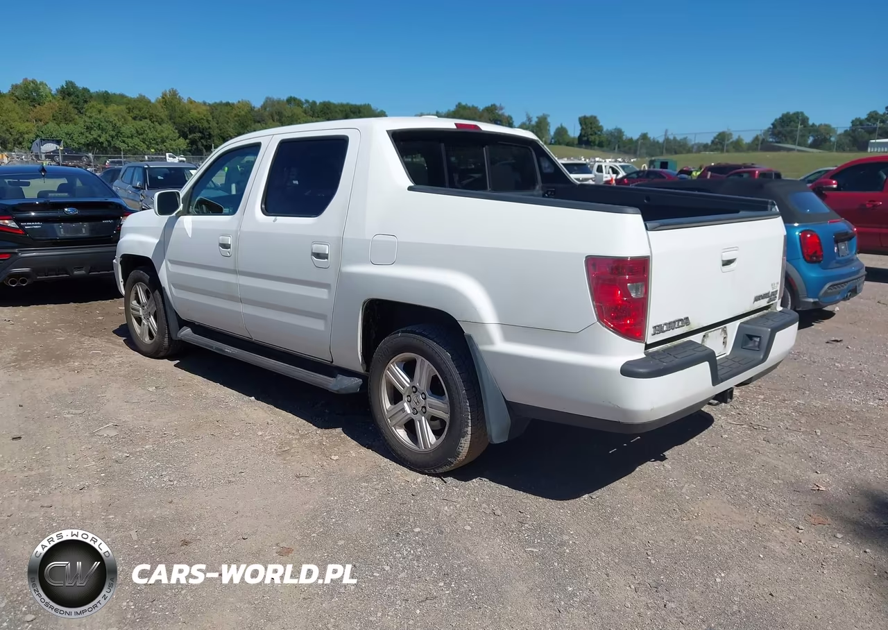 2010 Honda Ridgeline Rtl VIN:5FPYK1F58AB001400 - 3