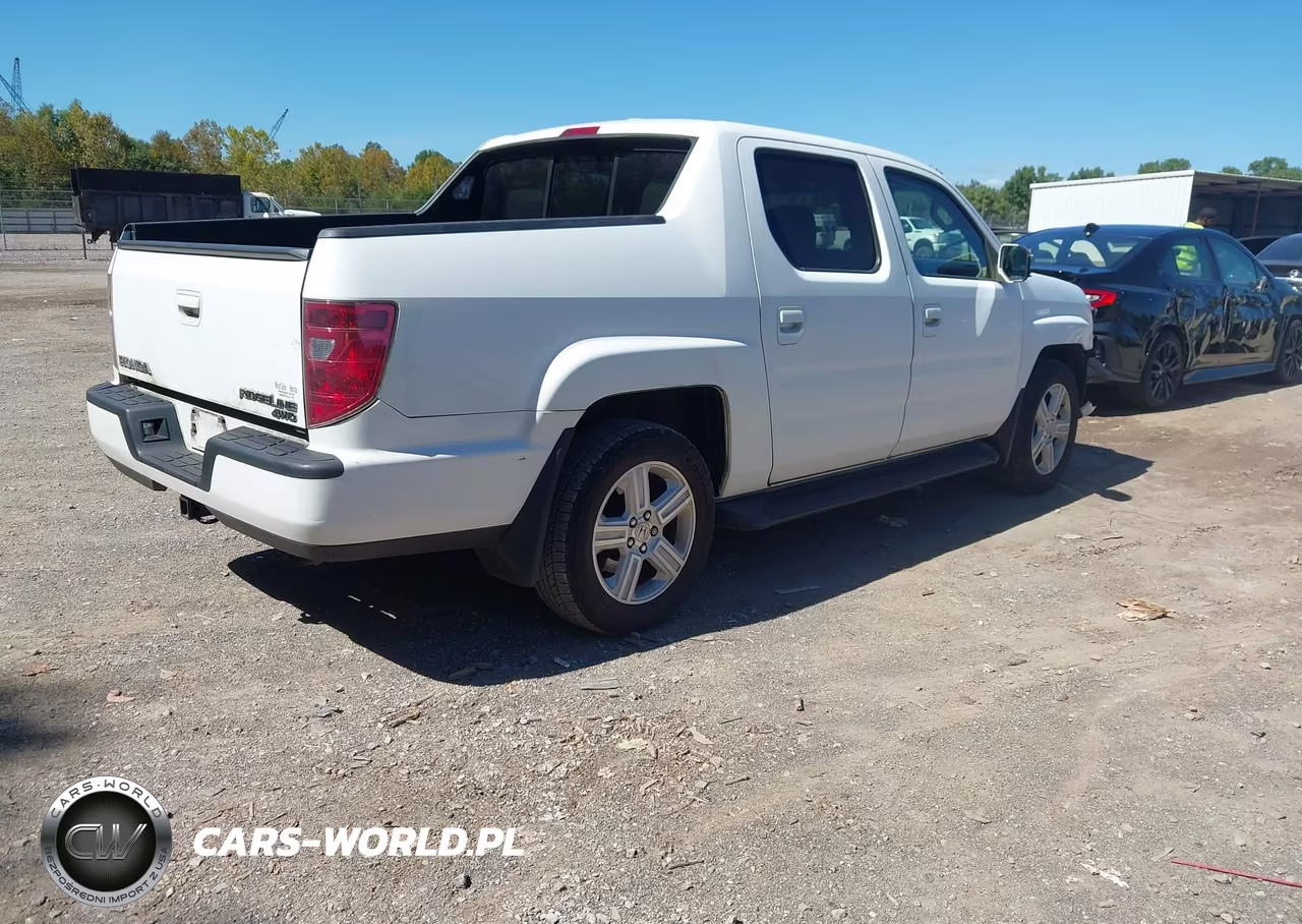 2010 Honda Ridgeline Rtl VIN:5FPYK1F58AB001400 - 4