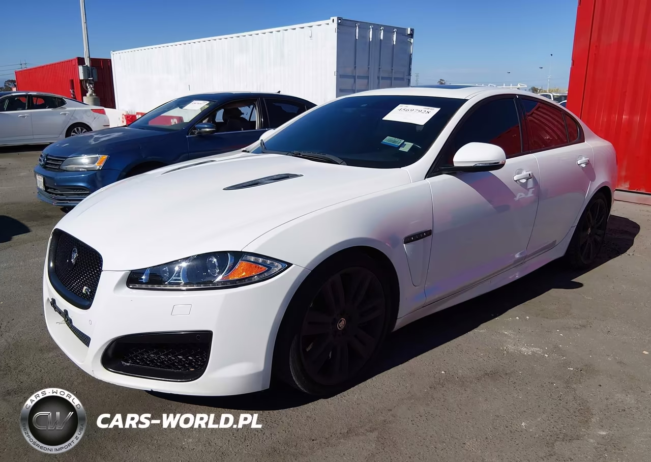 2012 Jaguar Xf Xfr VIN:SAJWA0JCXCMS38839 - 2