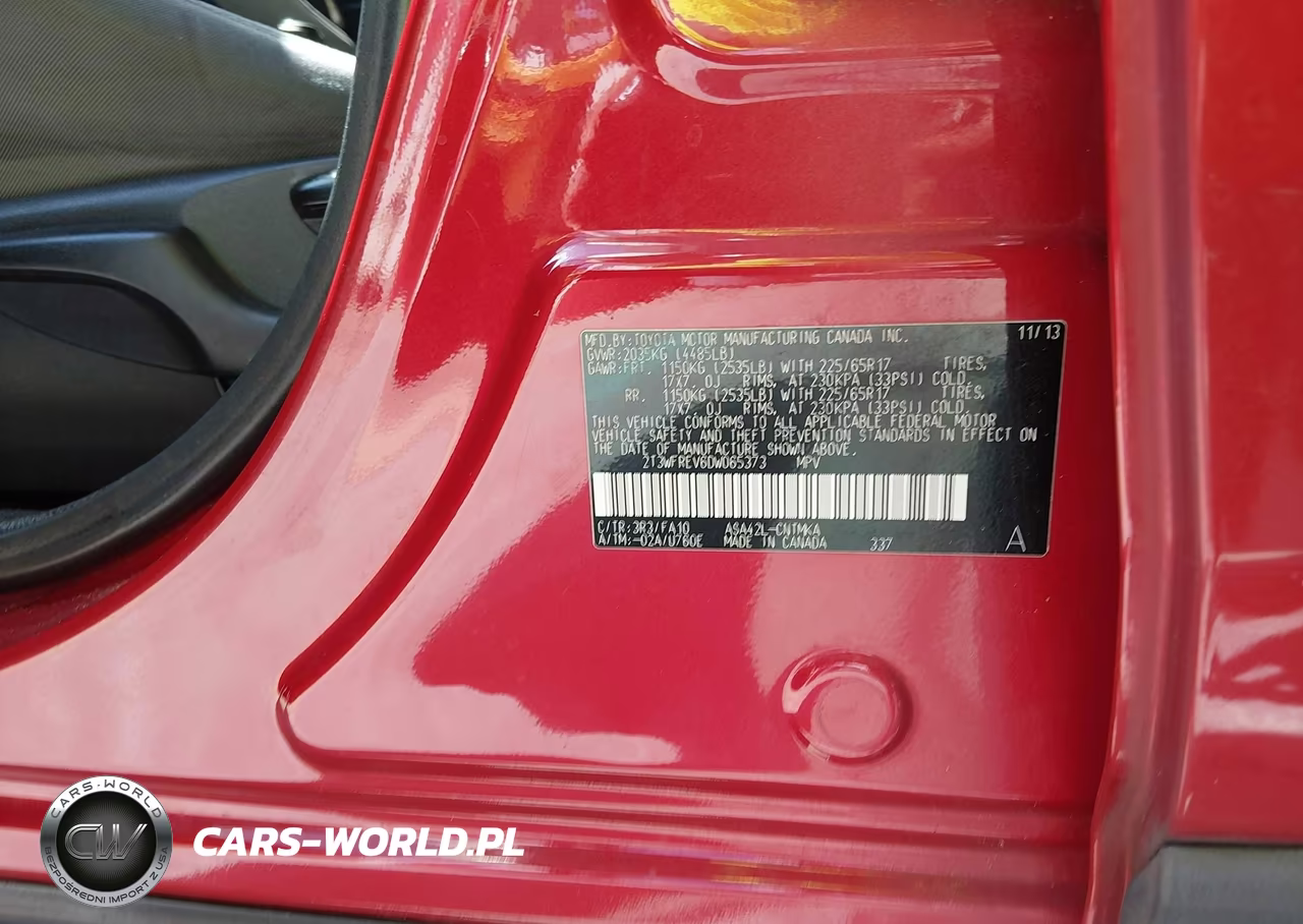 2013 Toyota Rav4 Xle VIN:2T3WFREV6DW065373 - 9