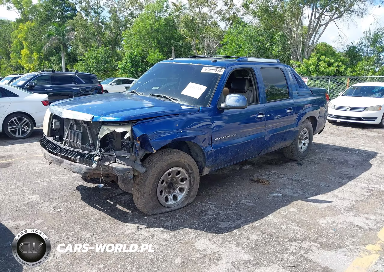 2003 Cadillac Escalade Ext VIN:3GYEK63N03G194629 - 2