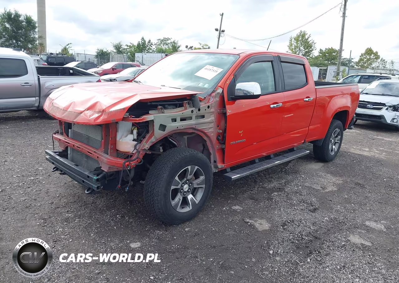 2016 Chevrolet Colorado 4Wd Z71 VIN:1GCGTDE31G1268558 - 2