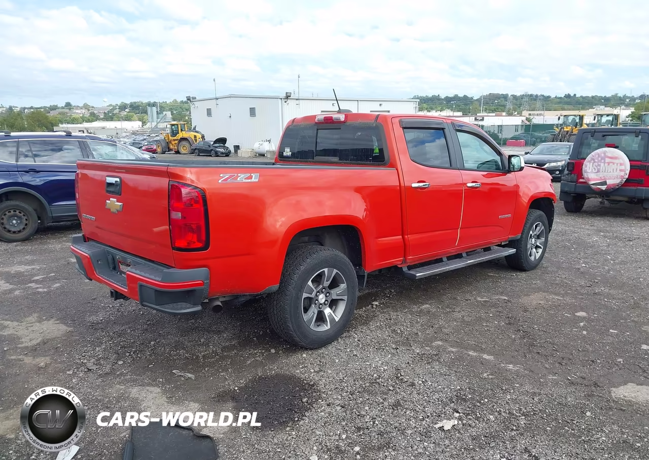 2016 Chevrolet Colorado 4Wd Z71 VIN:1GCGTDE31G1268558 - 4