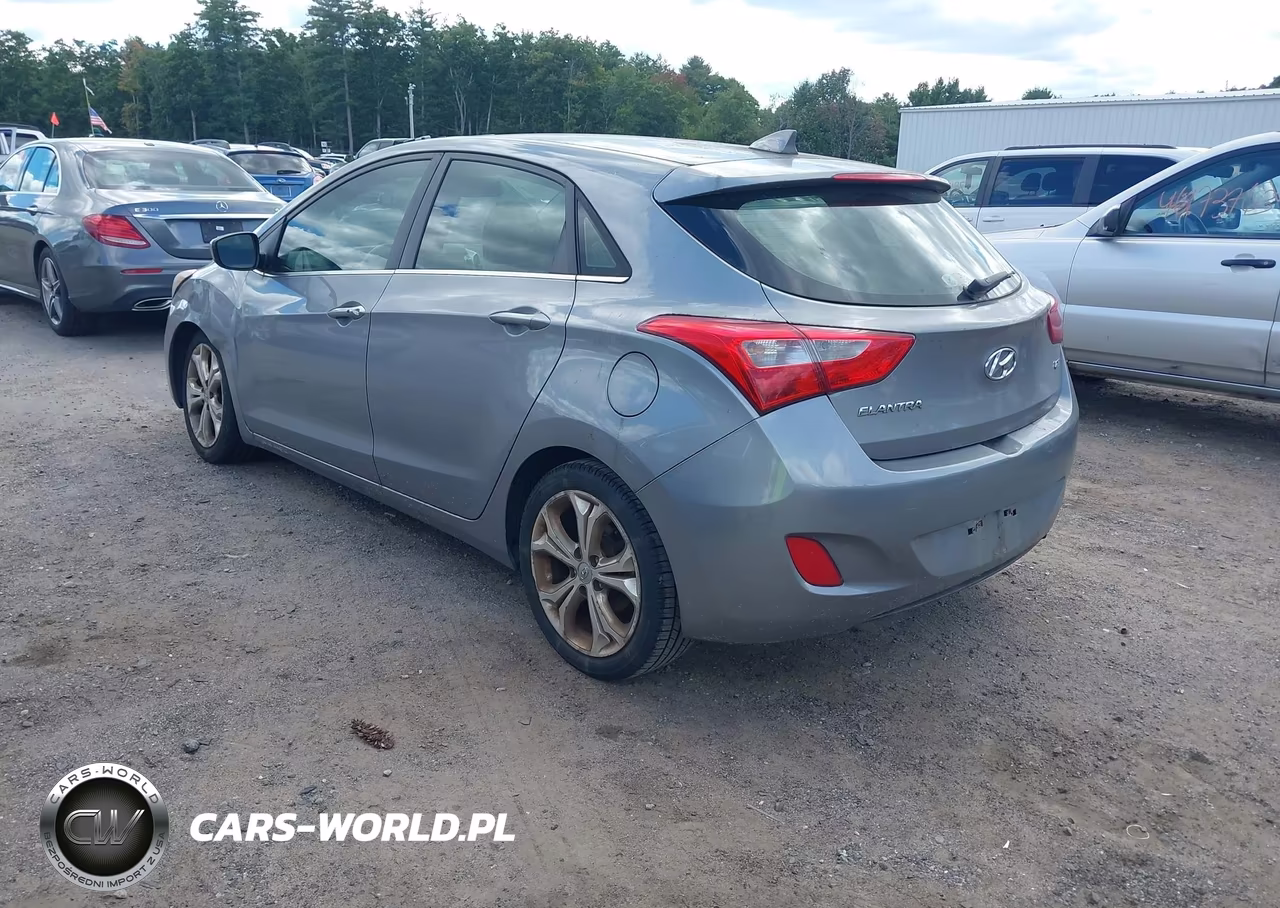 2013 Hyundai Elantra Gt VIN:KMHD35LE1DU147354 - 3