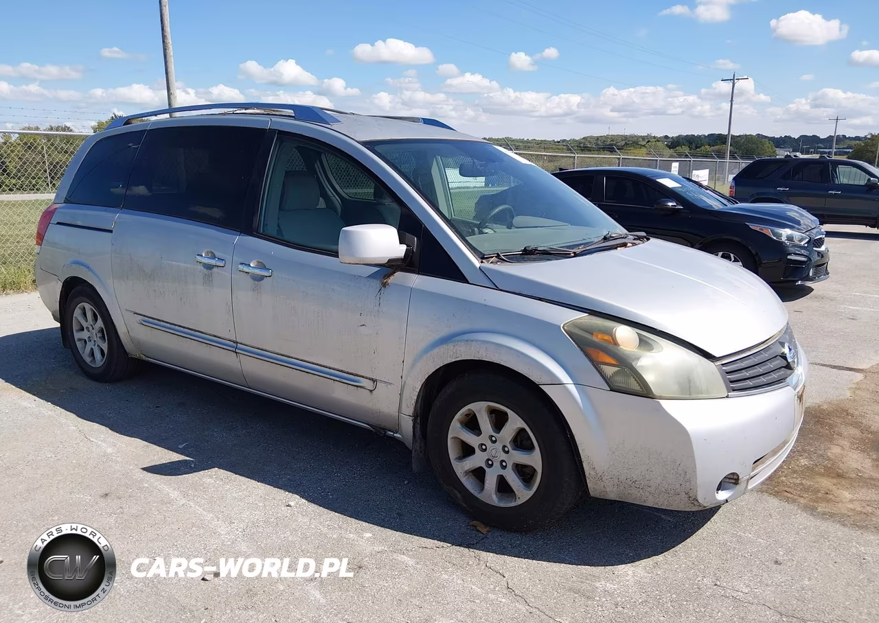 2007 Nissan Quest Sl VIN:5N1BV28U27N129511 - 1
