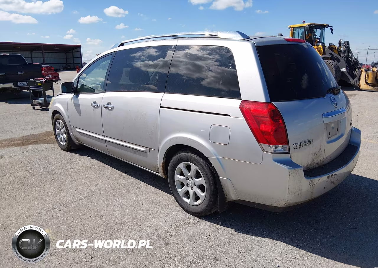 2007 Nissan Quest Sl VIN:5N1BV28U27N129511 - 3