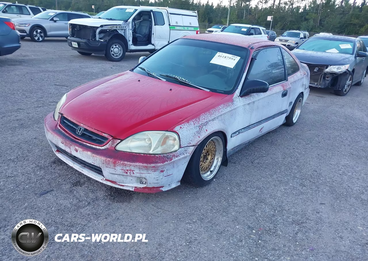 1999 Honda Civic Dx VIN:1HGEJ6123XL018735 - 2