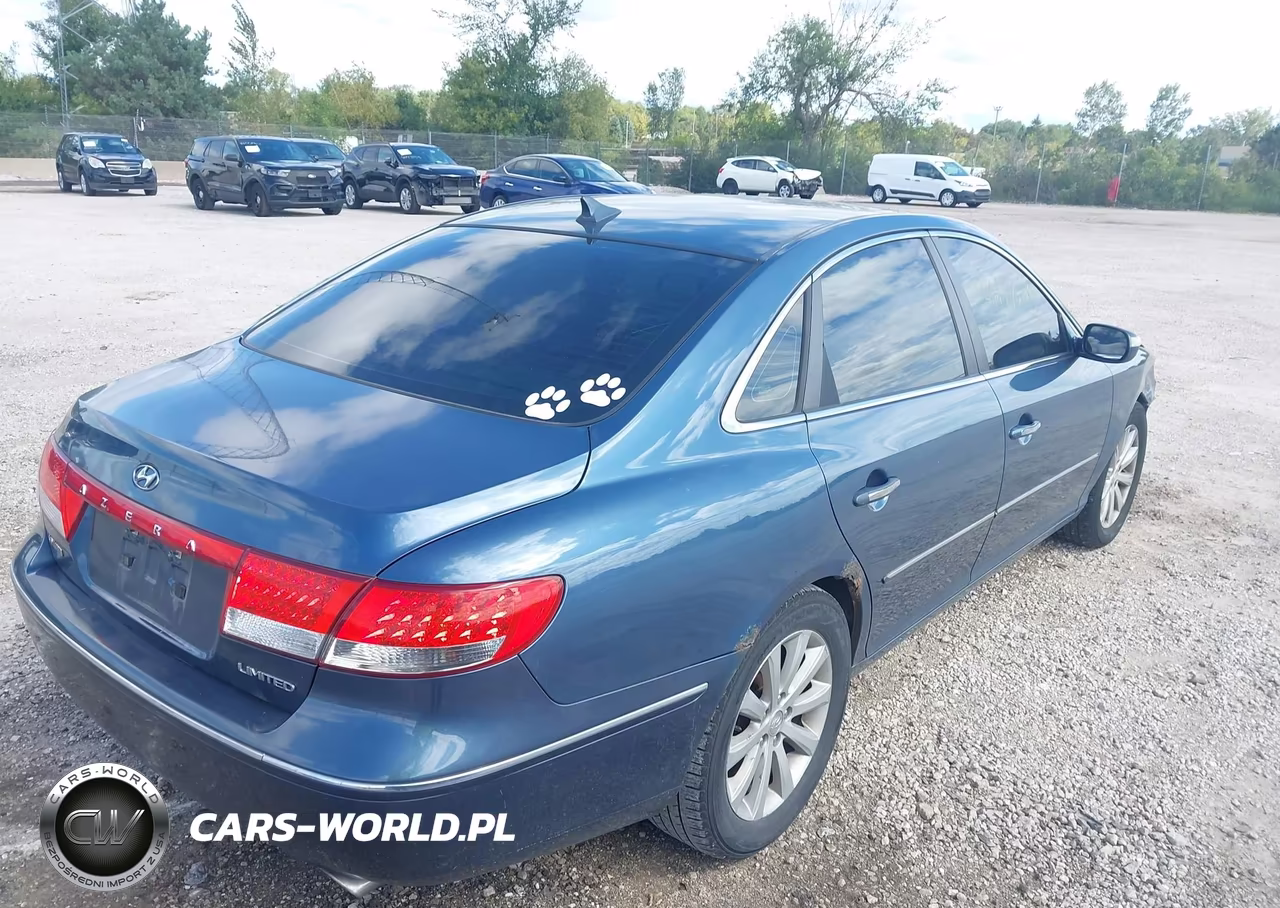 2009 Hyundai Azera Limited VIN:KMHFC46F79A370787 - 4