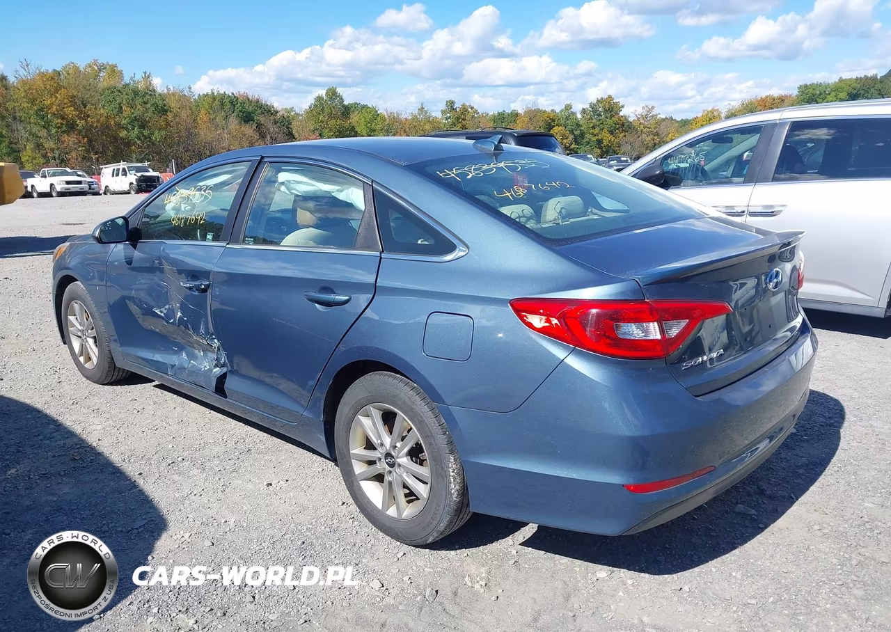 2016 Hyundai Sonata Se VIN:5NPE24AF0GH319177 - 3