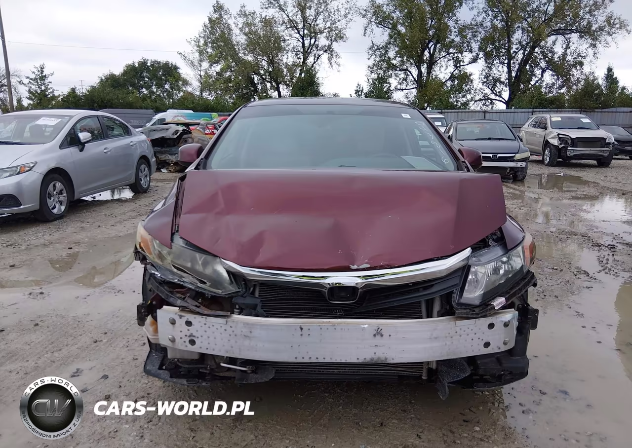 2012 Honda Civic Sdn Lx VIN:19XFB2F59CE043816 - 12